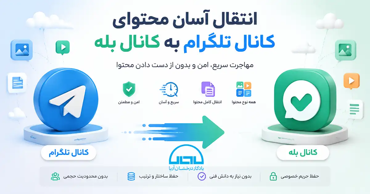 انتقال محتوای کانال تلگرام به کانال بله همراه با اسکریپت آماده پایتون جهت انجام توسط همگان